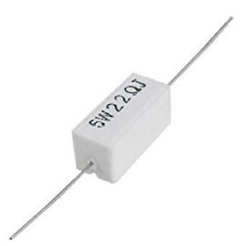 22 OHM 5W, CERAMIC CEMENT RESISTOR