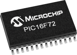 PIC16F72 28-Pin 8-Bit Cmos