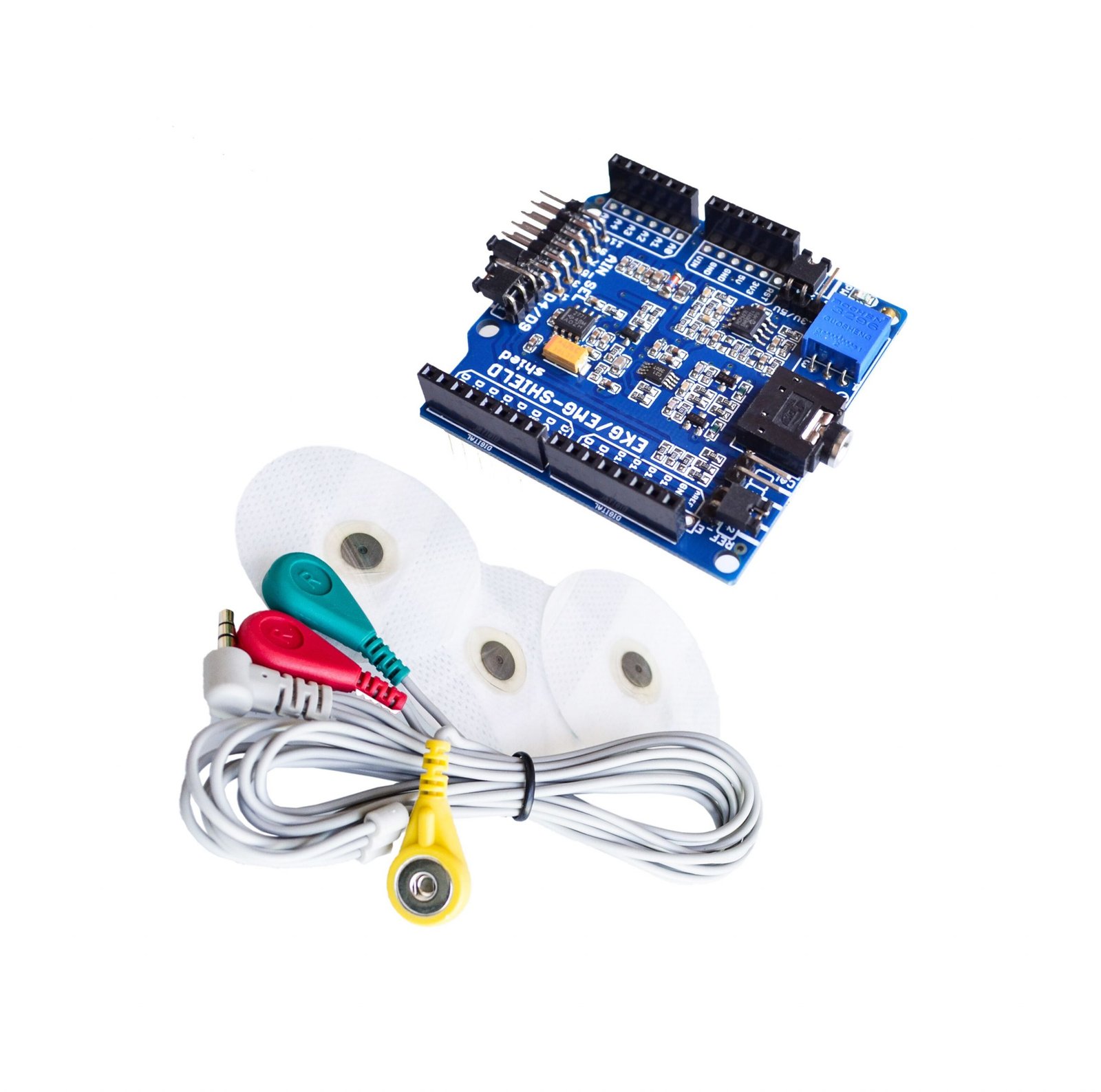 EMG ECG ARDUINO SHIELD WITH ELECTRODE PROB