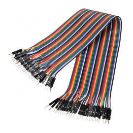 30cm MALE TO MALE JUMPER WIRES