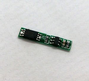 1S 2A 3.7V Lithium ion Battery Protection Circuit MOSFET based