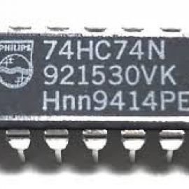 74HC74 Dual D-Type Flip Flop IC With Clear And Preset