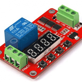 12V DC Multifunction Self-lock Relay Timer Module