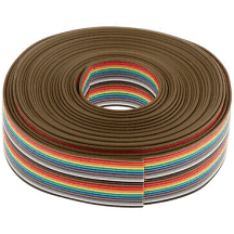 1 Feet 20 Wires Rainbow Color Flat Ribbon Cable in Pakistan