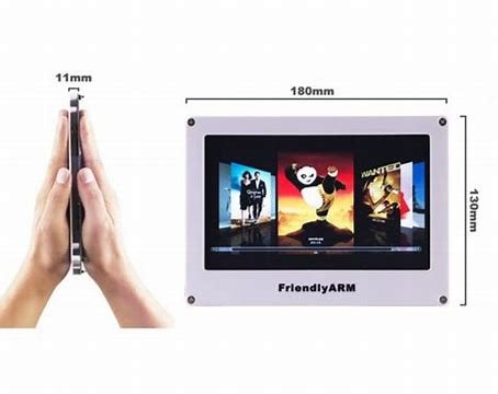 Resistive Touch 7 Inch Color LCD 800×480 A70i