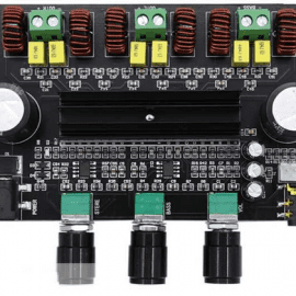 M573 TPA3116 D2 80Wx2+100W 2.1 Channel Audio digital Power Amplifier Board Bass Subwoofer With NE5532 Preamplifier