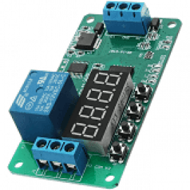 FRM01 Time Delay Cycle Self-lock Relay Control Module 18 Functions