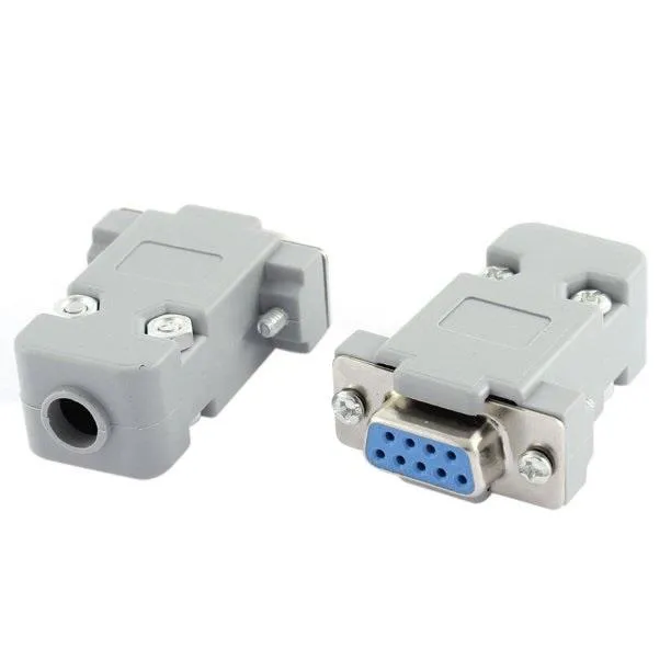 DB9 9 PIN RS232 Female Connector With Socket